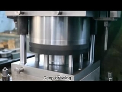 O OEM personalizou as peças de carimbo de alumínio de aço inoxidável de Sheet Metal Stamping do fabricante profundamente tiradas